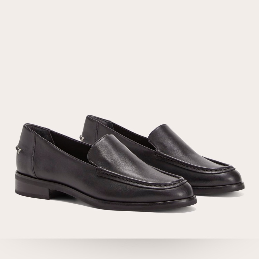 Everlane Black Leather Loafers
